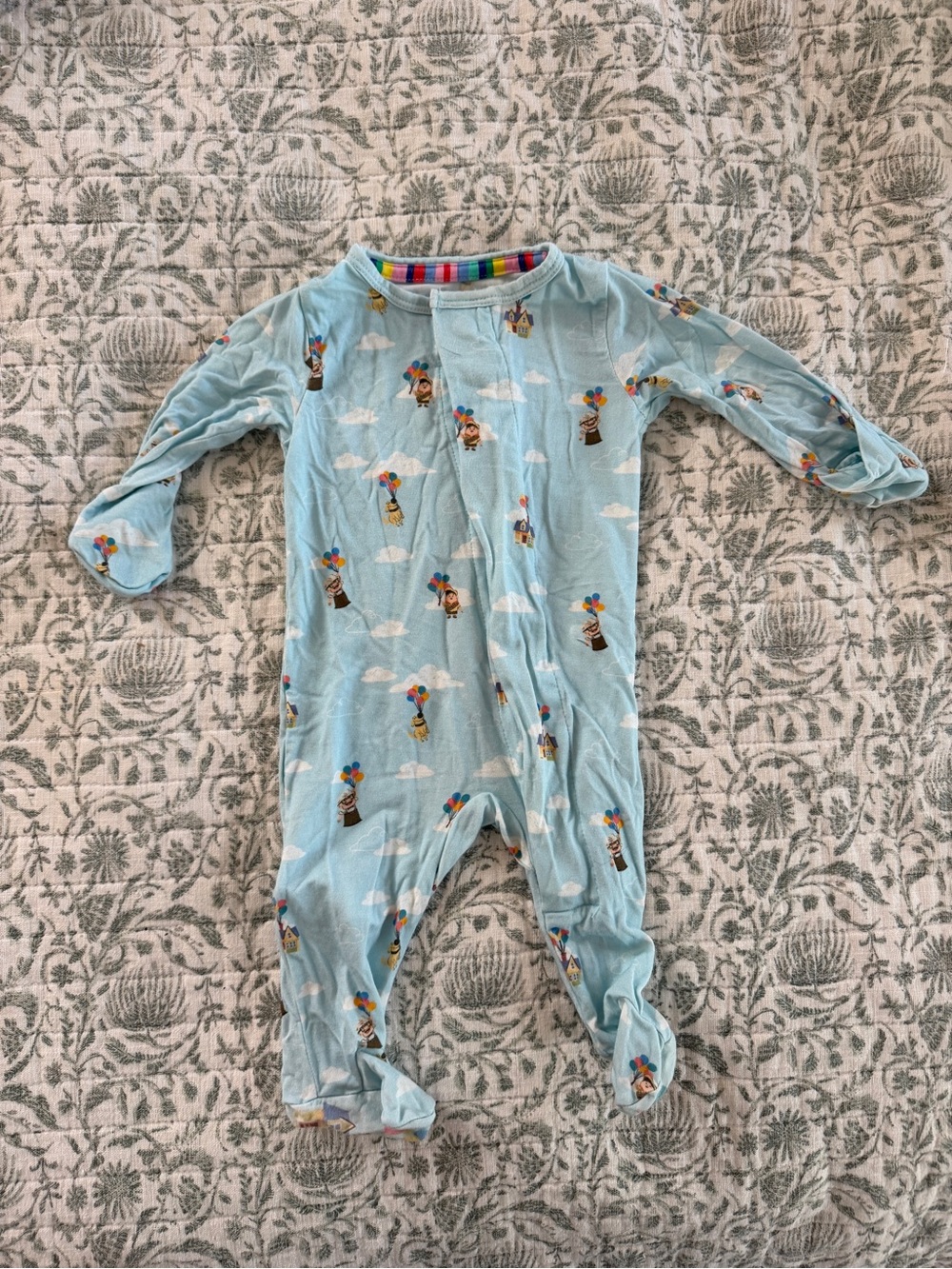 Magnetic Me Disney’s Up Print Footed One-Piece